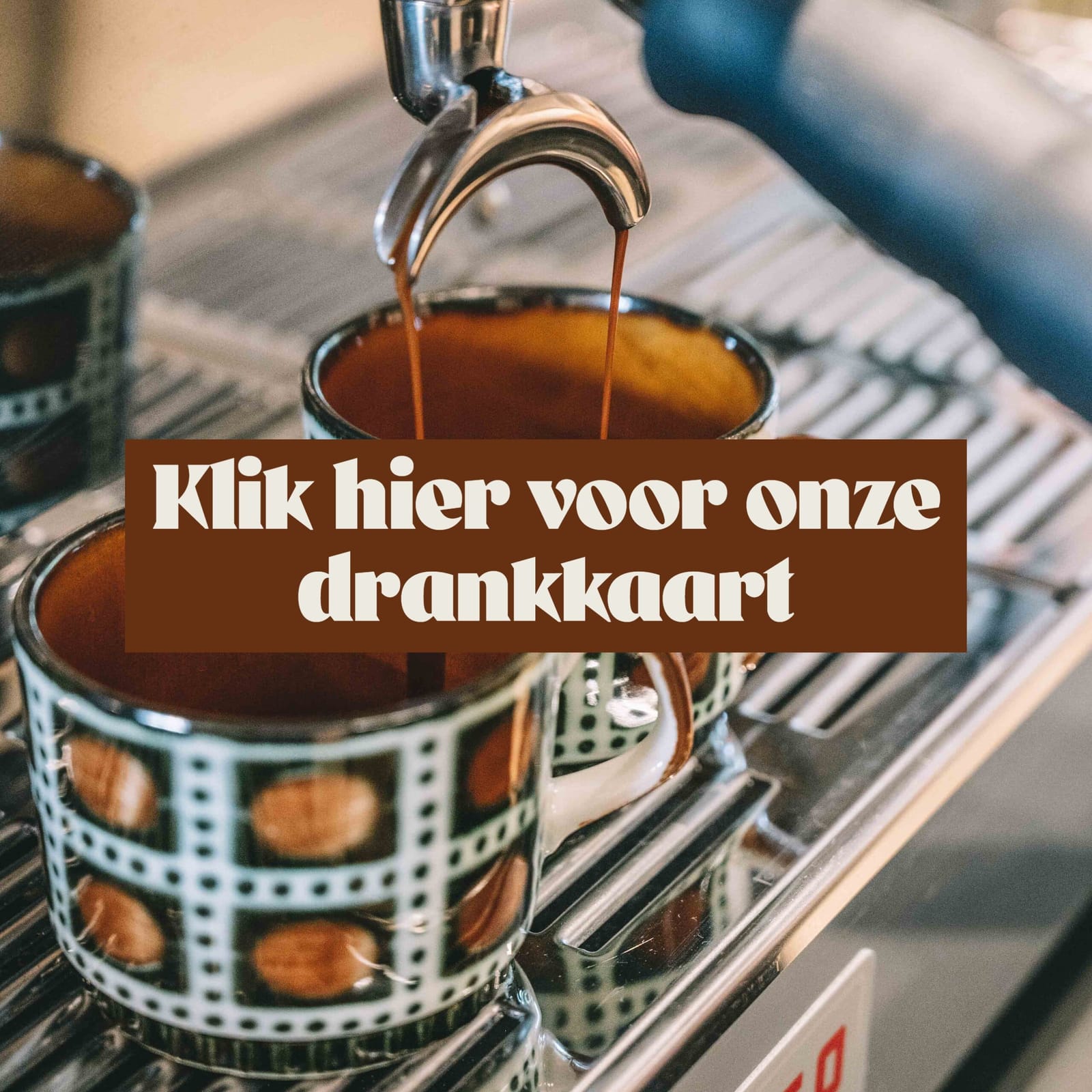 Nederlandstalige drankkaart van Cozette